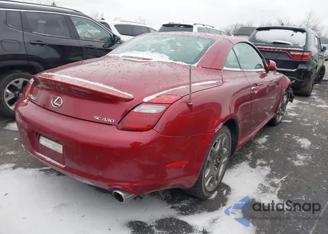 2006 Lexus Sc 430 z USA, uszkodzony, nr VIN JTHFN48Y469003175